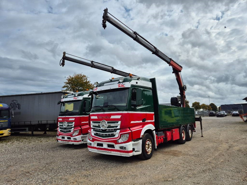 Mercedes-Benz Actros 2551/6x2 // Palfinger 16002 B // 2 x trucks - Crane truck: picture 5 Mercedes-Benz Actros 2551/6x2 // Palfinger 16002 B // 2 x trucks - Crane truck: picture 5