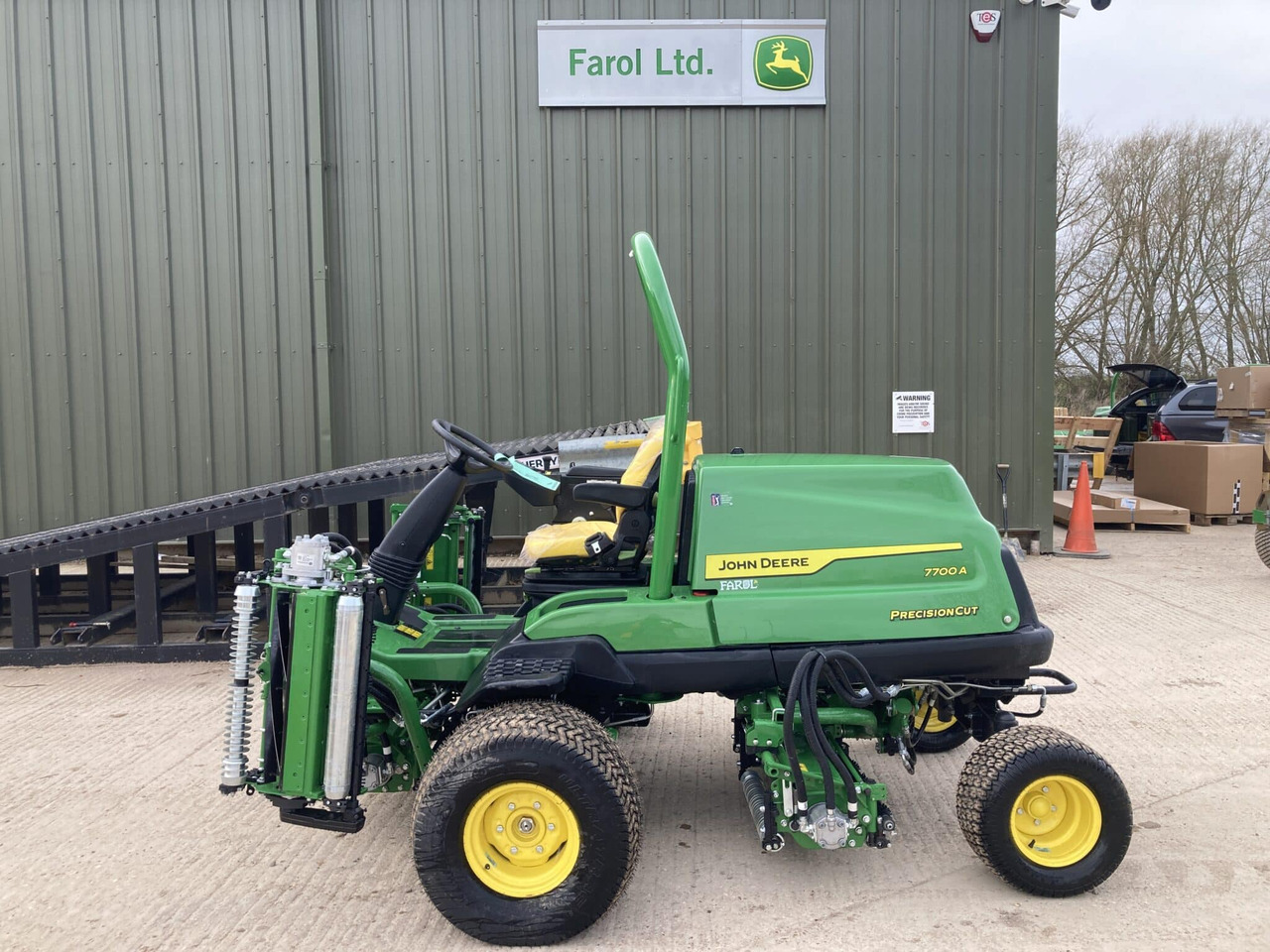 John Deere 7700A Fairway Mower - Garden mower: picture 2 John Deere 7700A Fairway Mower - Garden mower: picture 2