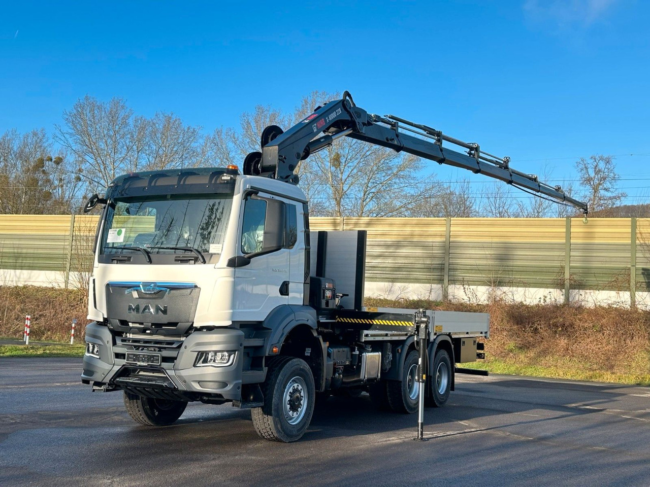 Crane truck MAN TGS 33.440 6x6  Kran   HIAB 228-6: picture 13