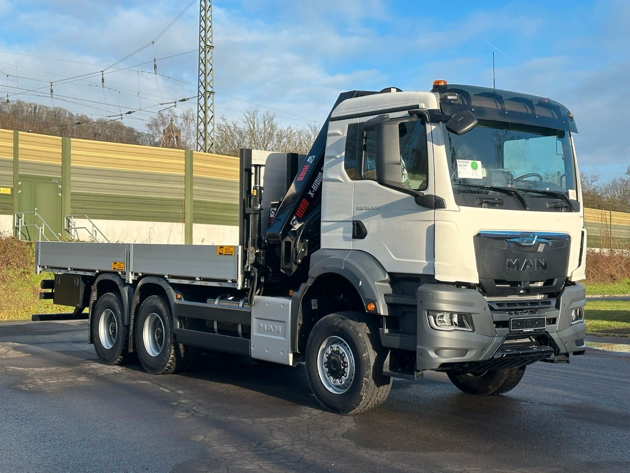 Crane truck MAN TGS 33.440 6x6  Kran   HIAB 228-6: picture 9