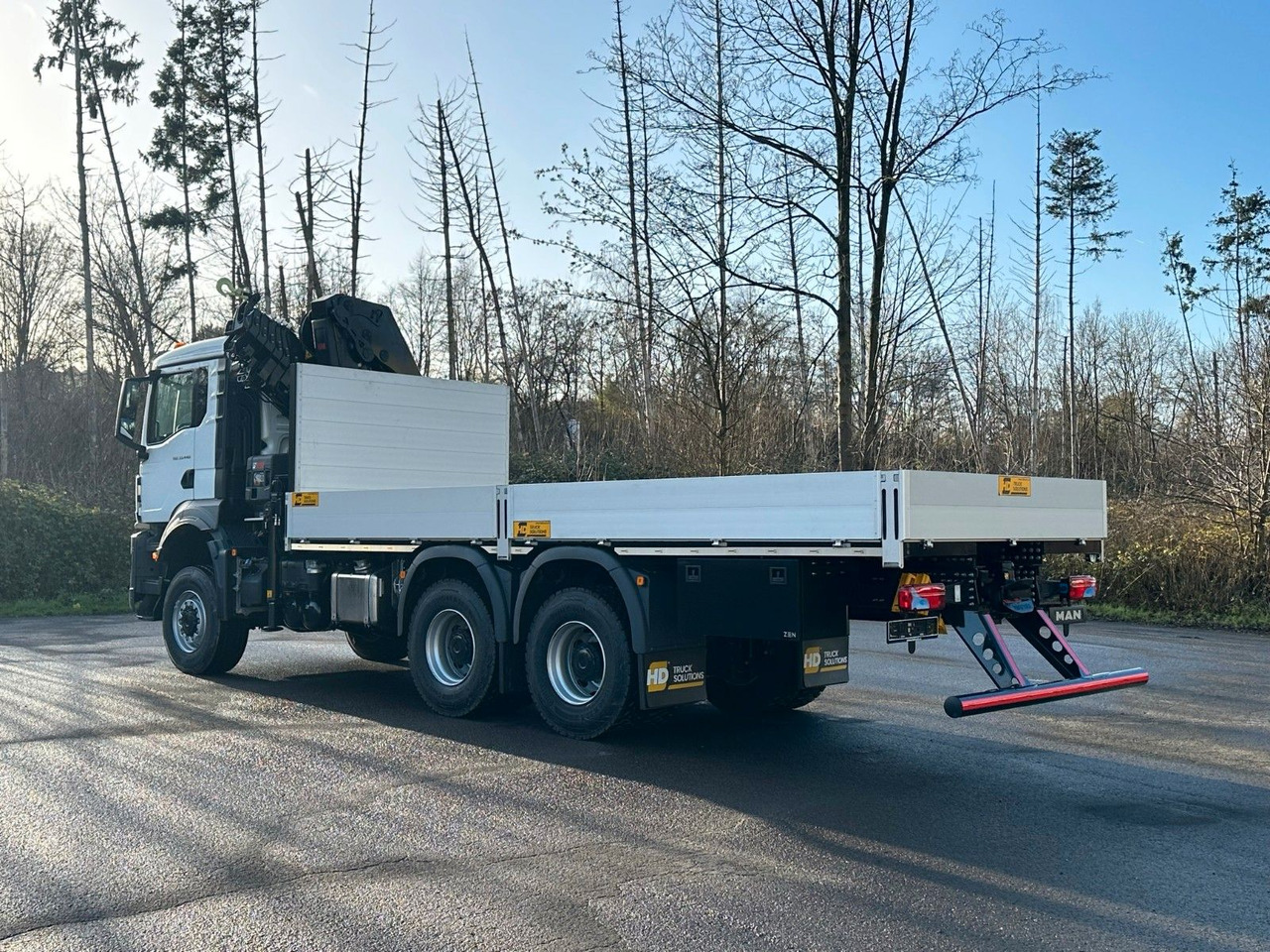 Crane truck MAN TGS 33.440 6x6  Kran   HIAB 228-6: picture 5