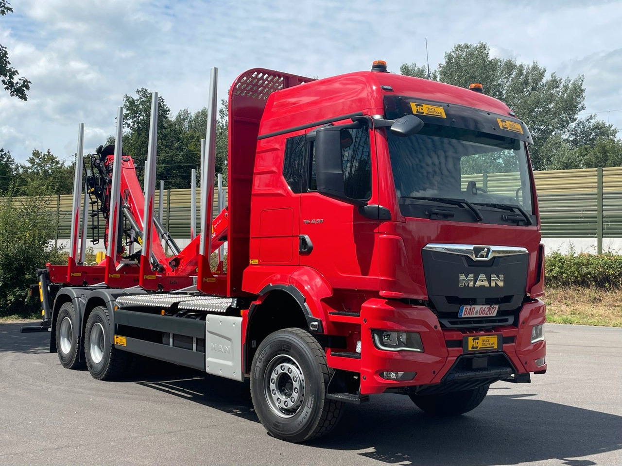 MAN TGS 33.510 6X4 BL Euro6e EPSILON 170Z - Timber truck, Crane truck: picture 1 MAN TGS 33.510 6X4 BL Euro6e EPSILON 170Z - Timber truck, Crane truck: picture 1