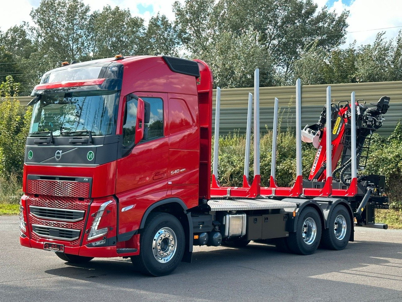 Volvo FH 540 6x4 LogLift EPSILON - Timber truck, Crane truck: picture 4 Volvo FH 540 6x4 LogLift EPSILON - Timber truck, Crane truck: picture 4