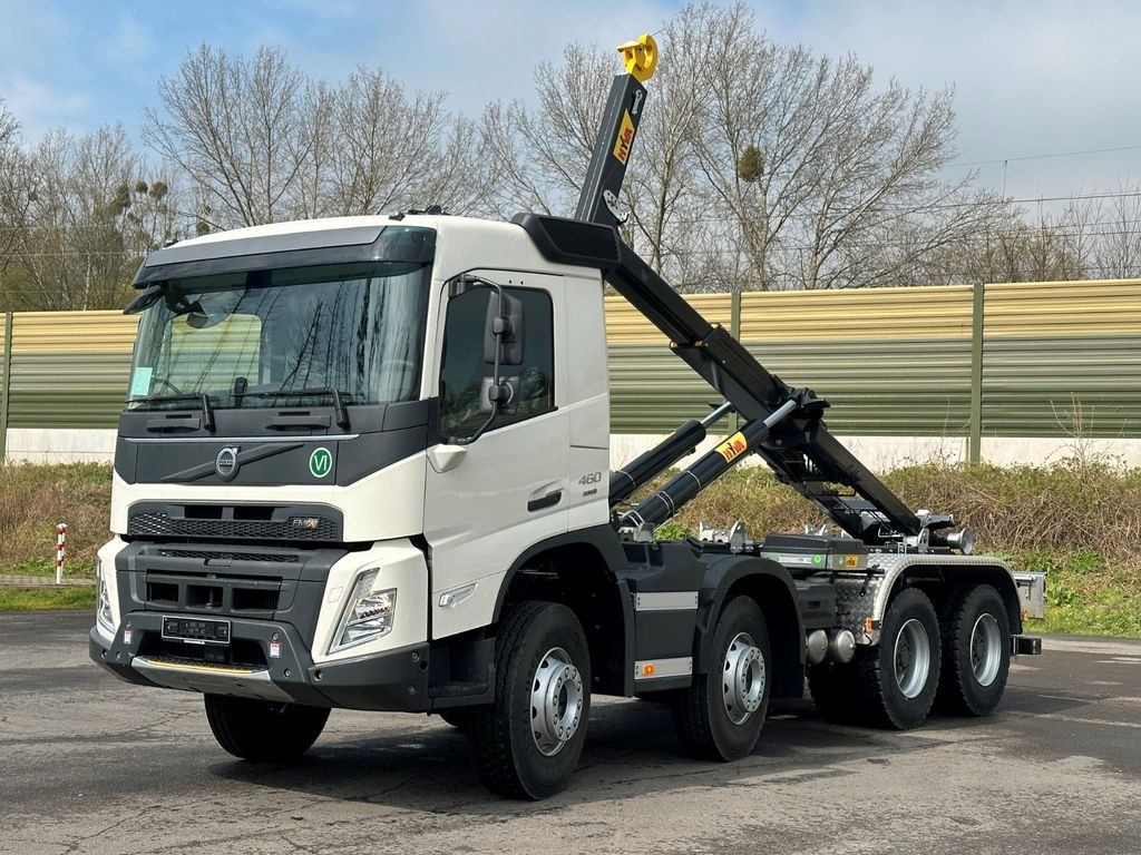 Volvo FMX 460 8x4 Hyva 26-55 Abrollkipper Euro6e - Hook lift truck, Crane truck: picture 1 Volvo FMX 460 8x4 Hyva 26-55 Abrollkipper Euro6e - Hook lift truck, Crane truck: picture 1