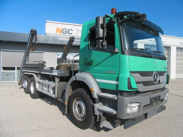 Mercedes-Benz AXOR 2533L Absetzkipper gel. NLA - Skip loader truck: picture 3 Mercedes-Benz AXOR 2533L Absetzkipper gel. NLA - Skip loader truck: picture 3
