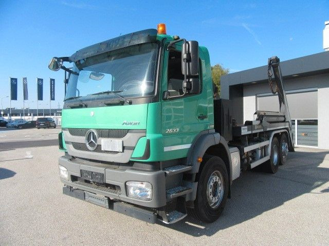 Mercedes-Benz AXOR 2533L Absetzkipper gel. NLA - Skip loader truck: picture 1 Mercedes-Benz AXOR 2533L Absetzkipper gel. NLA - Skip loader truck: picture 1