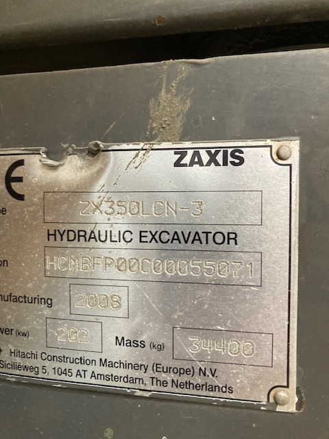 Pelle HITACHI - Crawler excavator: picture 3 Pelle HITACHI - Crawler excavator: picture 3