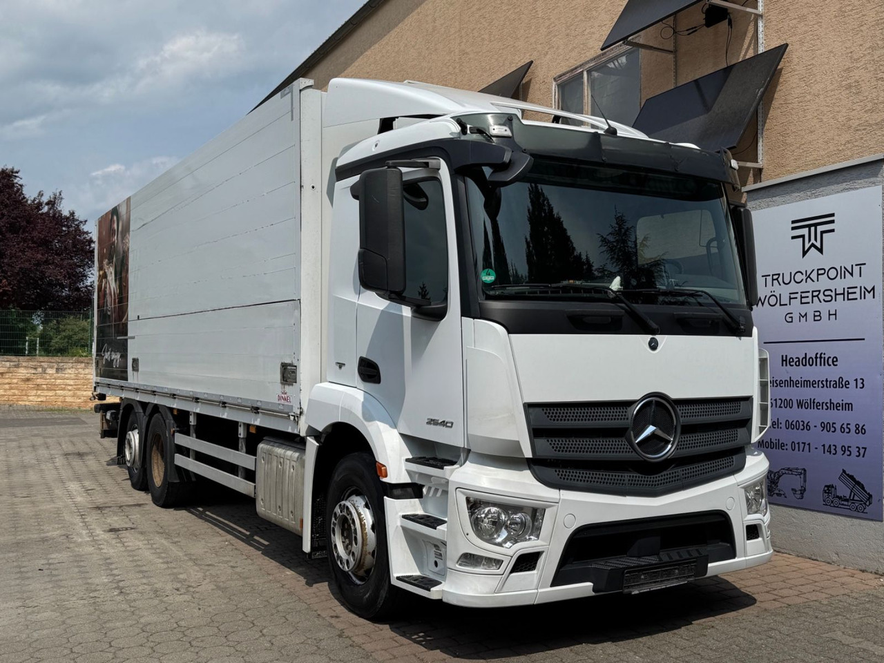Mercedes-Benz 2540/LBW/2xAHK/Lenk-Lift/Kamera/4inStock - Beverage truck: picture 1 Mercedes-Benz 2540/LBW/2xAHK/Lenk-Lift/Kamera/4inStock - Beverage truck: picture 1