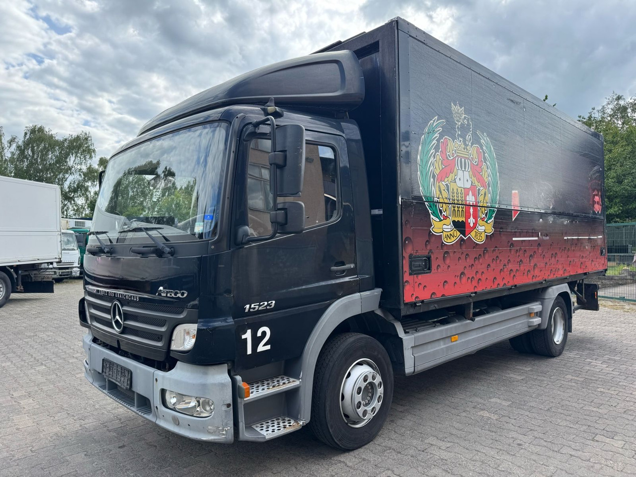 Mercedes-Benz Atego1523/LBW/AHK/Klima/Standh./aus.1Hand - Beverage truck: picture 2 Mercedes-Benz Atego1523/LBW/AHK/Klima/Standh./aus.1Hand - Beverage truck: picture 2