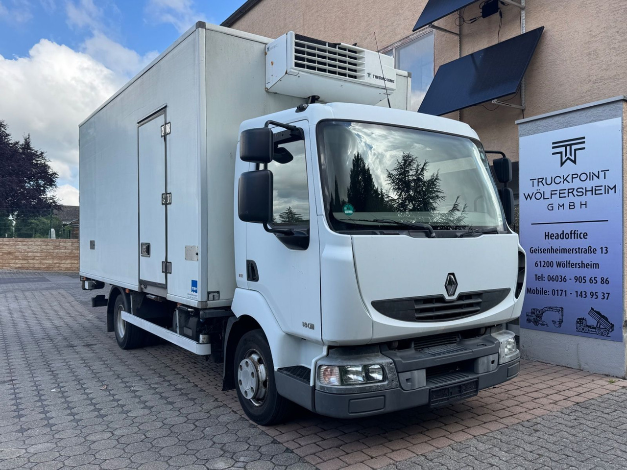 Renault MIDLUM 180/Thermo-King V-500/LBW - Refrigerated delivery van: picture 1 Renault MIDLUM 180/Thermo-King V-500/LBW - Refrigerated delivery van: picture 1