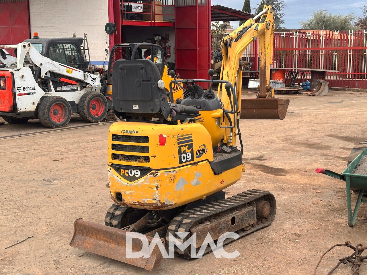 KOMATSU PC09 - Mini excavator: picture 3 KOMATSU PC09 - Mini excavator: picture 3