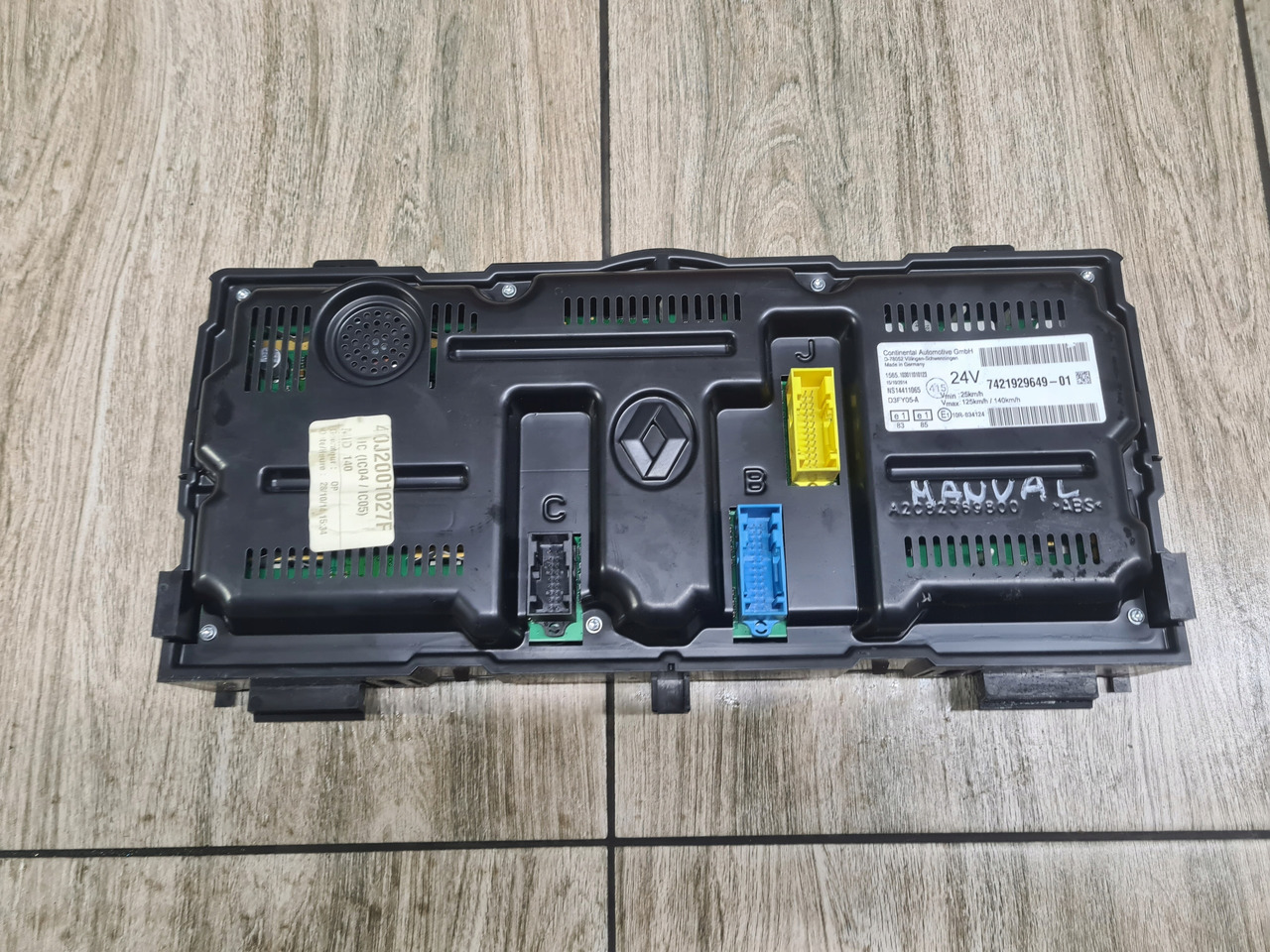 CONTINENTAL ZEGARY LICZNIKI RENAULT GAMA D WIDE MANUAL 7421929649 - Dashboard for Truck: picture 2 CONTINENTAL ZEGARY LICZNIKI RENAULT GAMA D WIDE MANUAL 7421929649 - Dashboard for Truck: picture 2