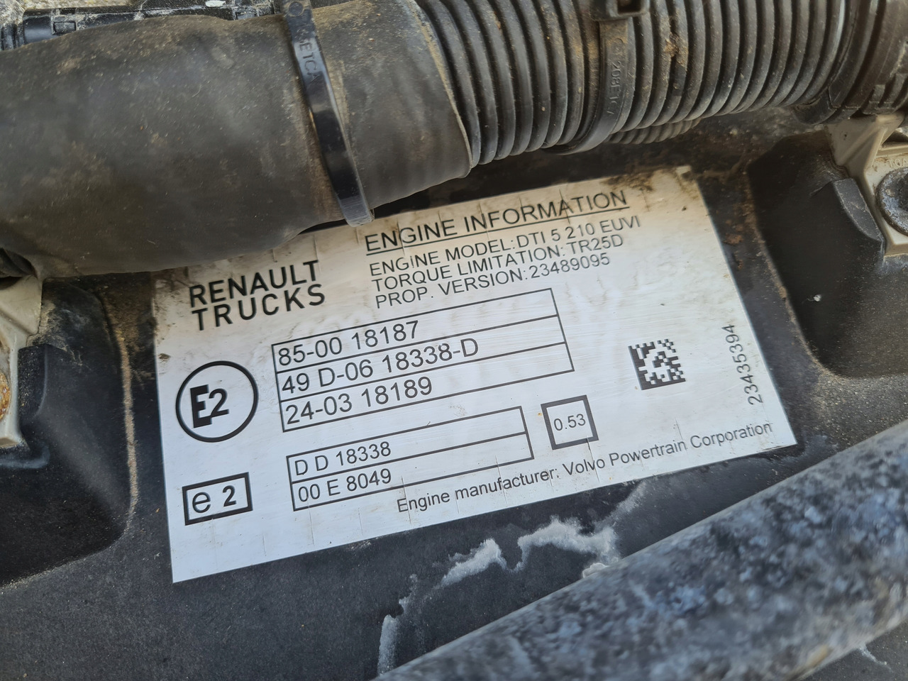 KOMPLETNY RENAULT GAMA D DTI 5 EUVI VOLVO FL D5K EURO 6 2020 ROK DTI 5 210 EUVI - Engine: picture 5 KOMPLETNY RENAULT GAMA D DTI 5 EUVI VOLVO FL D5K EURO 6 2020 ROK DTI 5 210 EUVI - Engine: picture 5