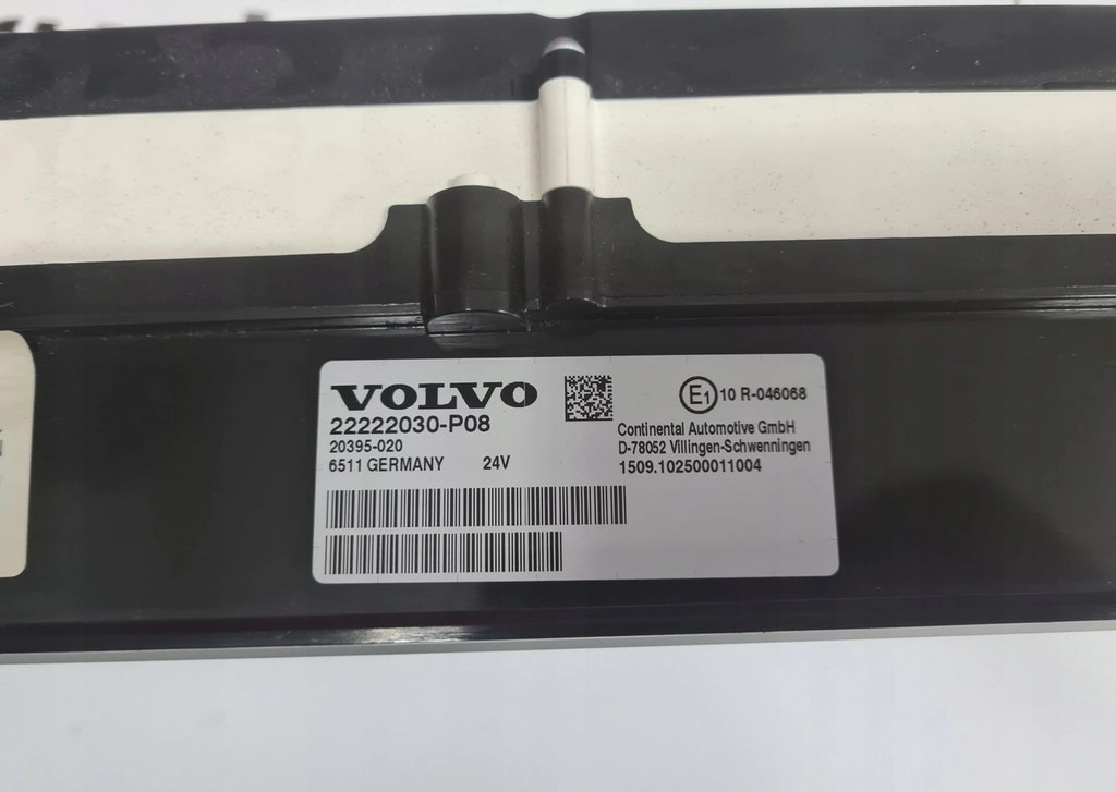 ZEGARY LICZNIKI VOLVO FH 4 FM 4 AUTOMAT 22222030 - P07 22222030 - P08 AUTOMAT - Dashboard: picture 2 ZEGARY LICZNIKI VOLVO FH 4 FM 4 AUTOMAT 22222030 - P07 22222030 - P08 AUTOMAT - Dashboard: picture 2