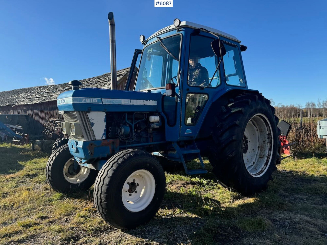 1982 Ford 7610 4X4 - Farm tractor: picture 1 1982 Ford 7610 4X4 - Farm tractor: picture 1