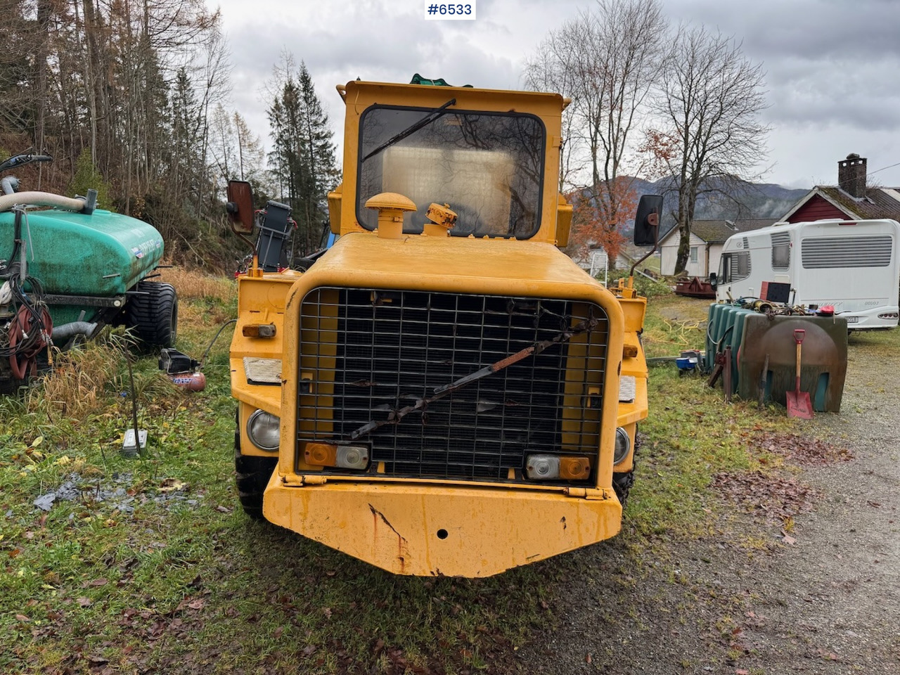 1984 Volvo 861 Dumper 6x6. Lightly repair object. - Articulated dumper: picture 3 1984 Volvo 861 Dumper 6x6. Lightly repair object. - Articulated dumper: picture 3