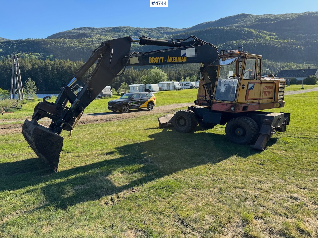 1985 Åkerman H7M B Wheel machine - Excavator: picture 4 1985 Åkerman H7M B Wheel machine - Excavator: picture 4