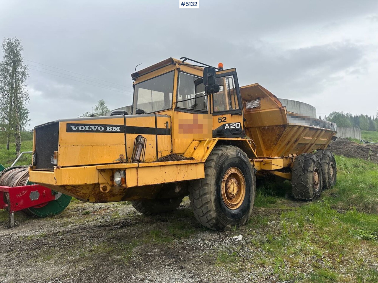 1987 Volvo A20 6x4 dump truck w/ white plates. WATCH VIDEO. - Articulated dumper: picture 1 1987 Volvo A20 6x4 dump truck w/ white plates. WATCH VIDEO. - Articulated dumper: picture 1