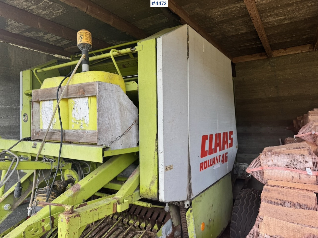 1990 Claas Rollant 46 Round Baler - Tedding equipment: picture 3 1990 Claas Rollant 46 Round Baler - Tedding equipment: picture 3