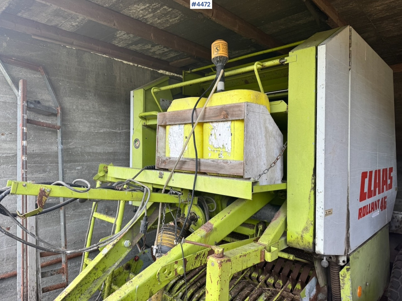 1990 Claas Rollant 46 Round Baler - Tedding equipment: picture 4 1990 Claas Rollant 46 Round Baler - Tedding equipment: picture 4