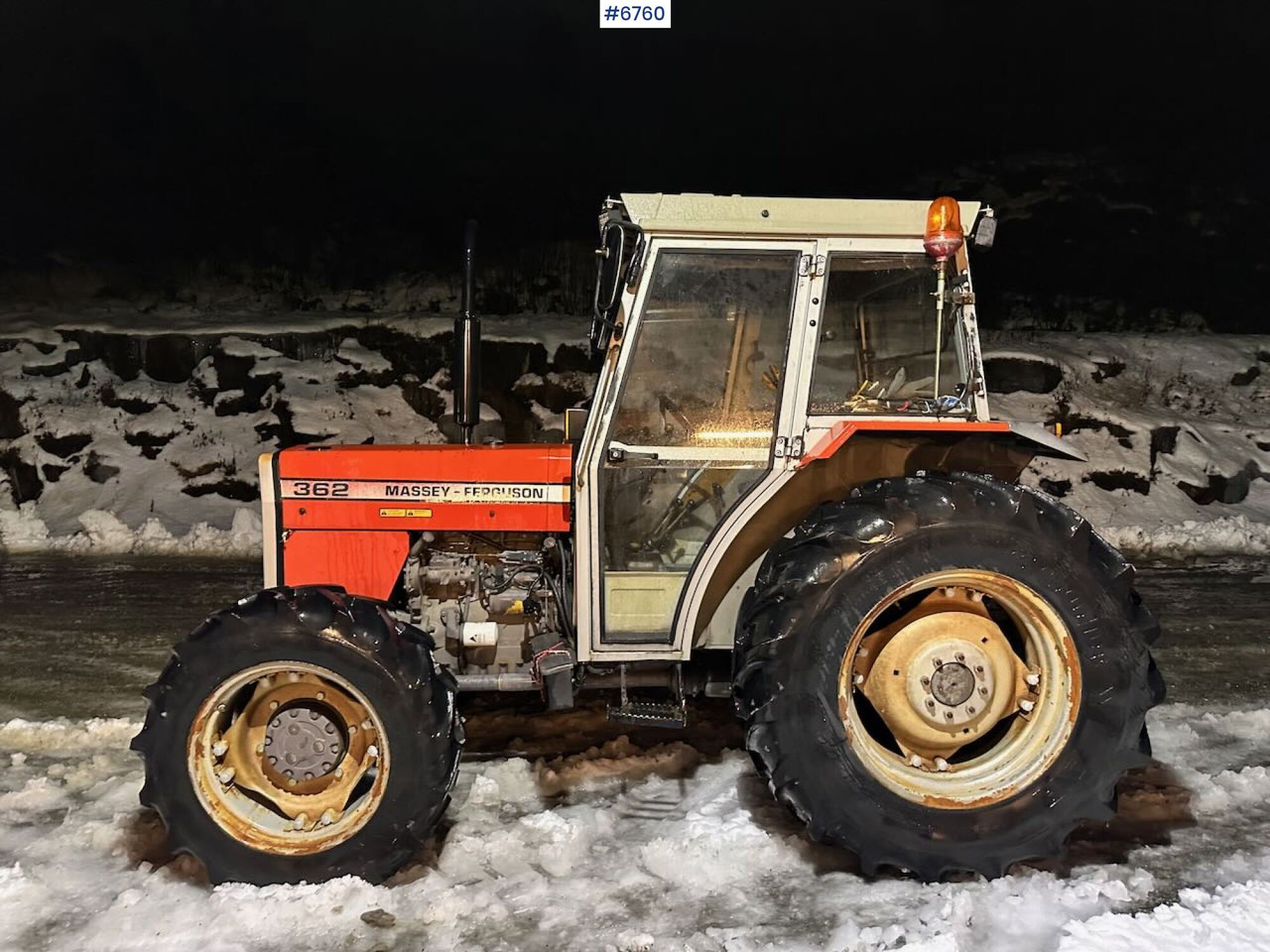 1991 Massey-Ferguson 362 4x4 tractor with chains - Farm tractor: picture 3 1991 Massey-Ferguson 362 4x4 tractor with chains - Farm tractor: picture 3