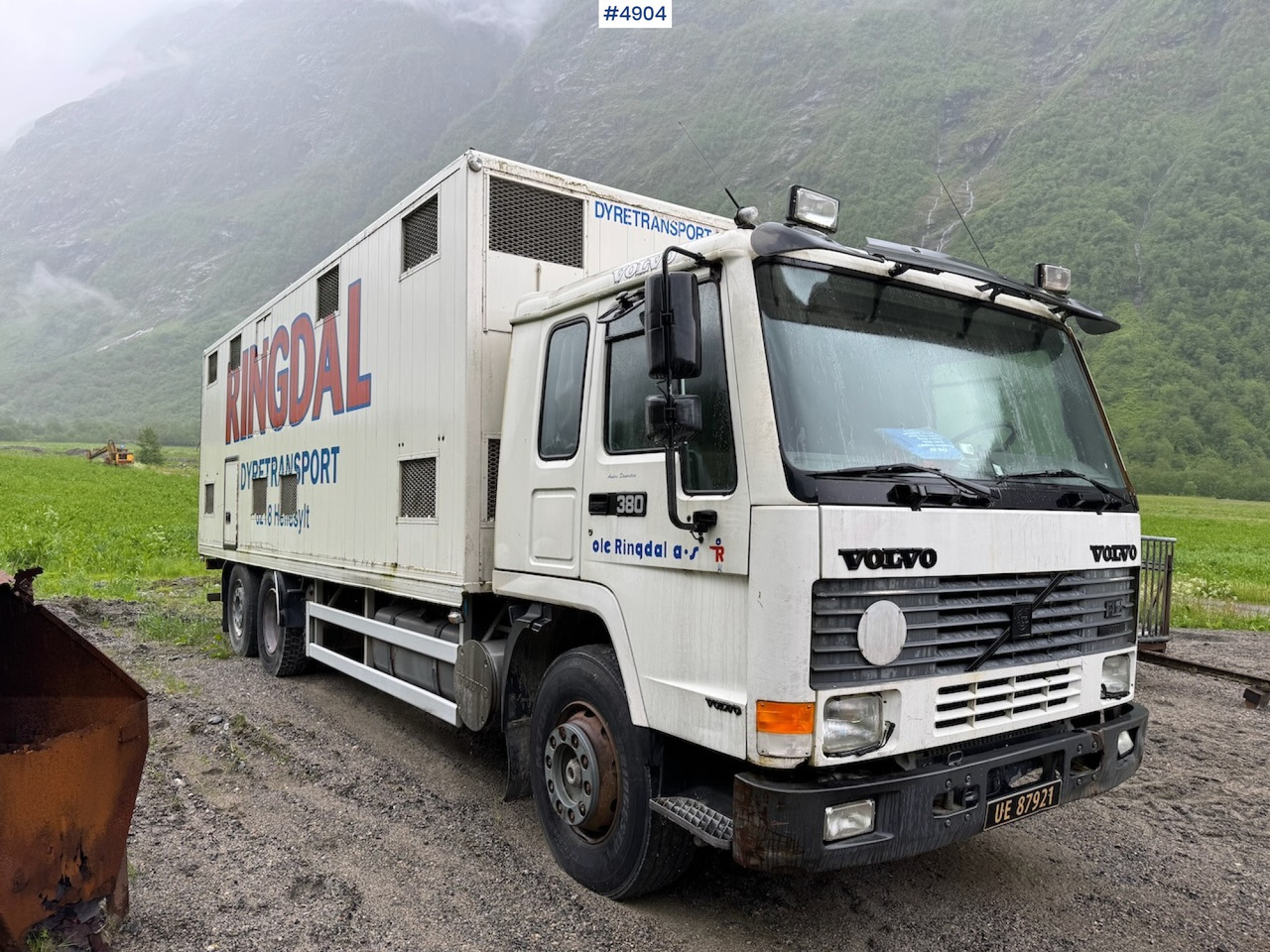 1996 Volvo FL12 6x2 Animal transport. - Livestock truck: picture 3 1996 Volvo FL12 6x2 Animal transport. - Livestock truck: picture 3