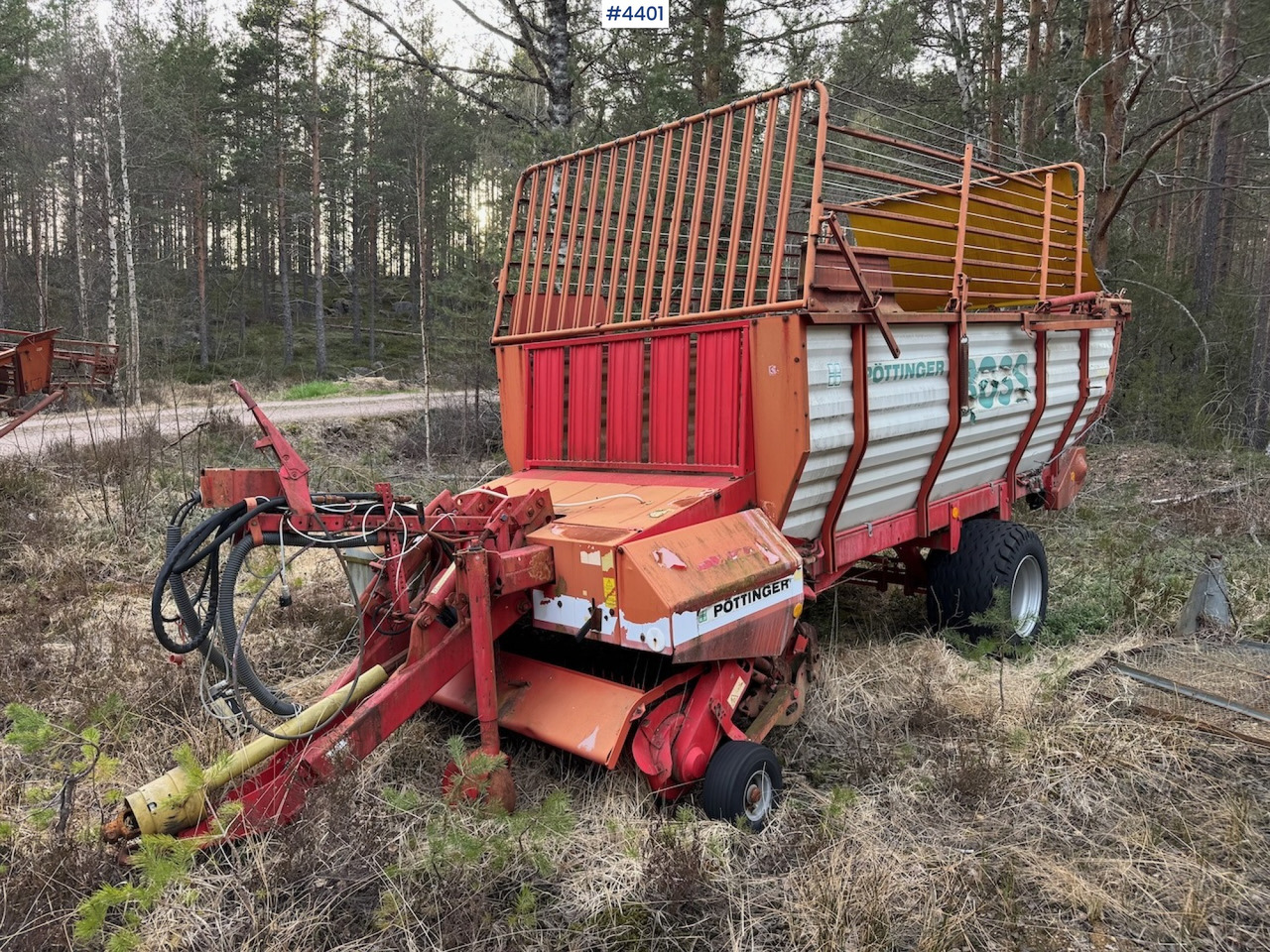 1997 Pöttinger Boss1 Loader - Tedding equipment: picture 1 1997 Pöttinger Boss1 Loader - Tedding equipment: picture 1