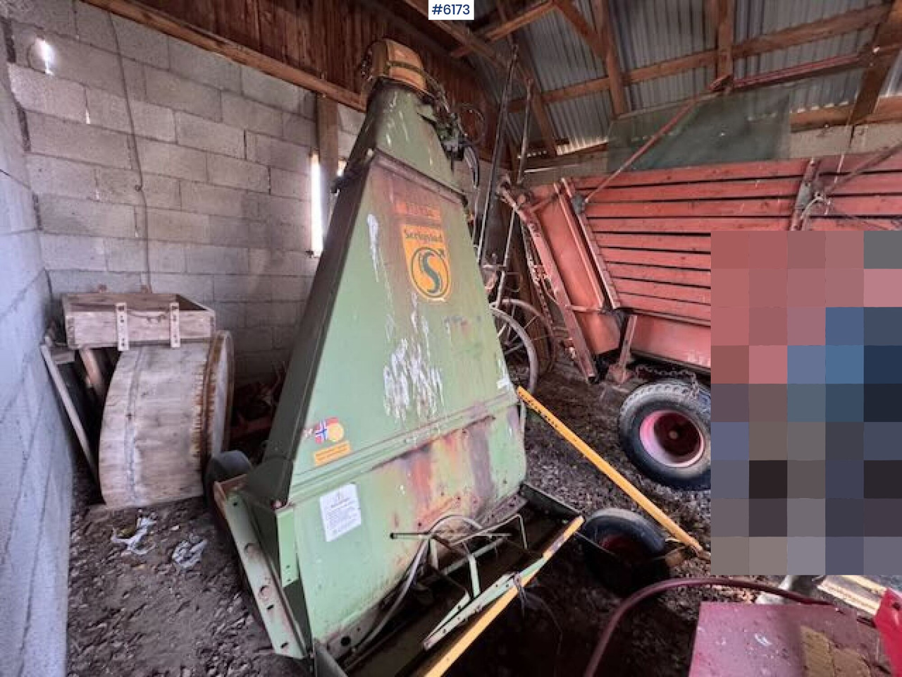 1998 Serigstad FS134 forage harvester - Tedding equipment: picture 2 1998 Serigstad FS134 forage harvester - Tedding equipment: picture 2