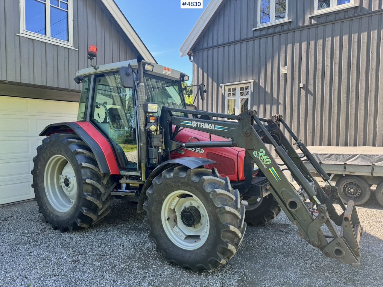 2001 Massey Ferguson 4355 4x4 with Front Loader - Farm tractor: picture 5 2001 Massey Ferguson 4355 4x4 with Front Loader - Farm tractor: picture 5