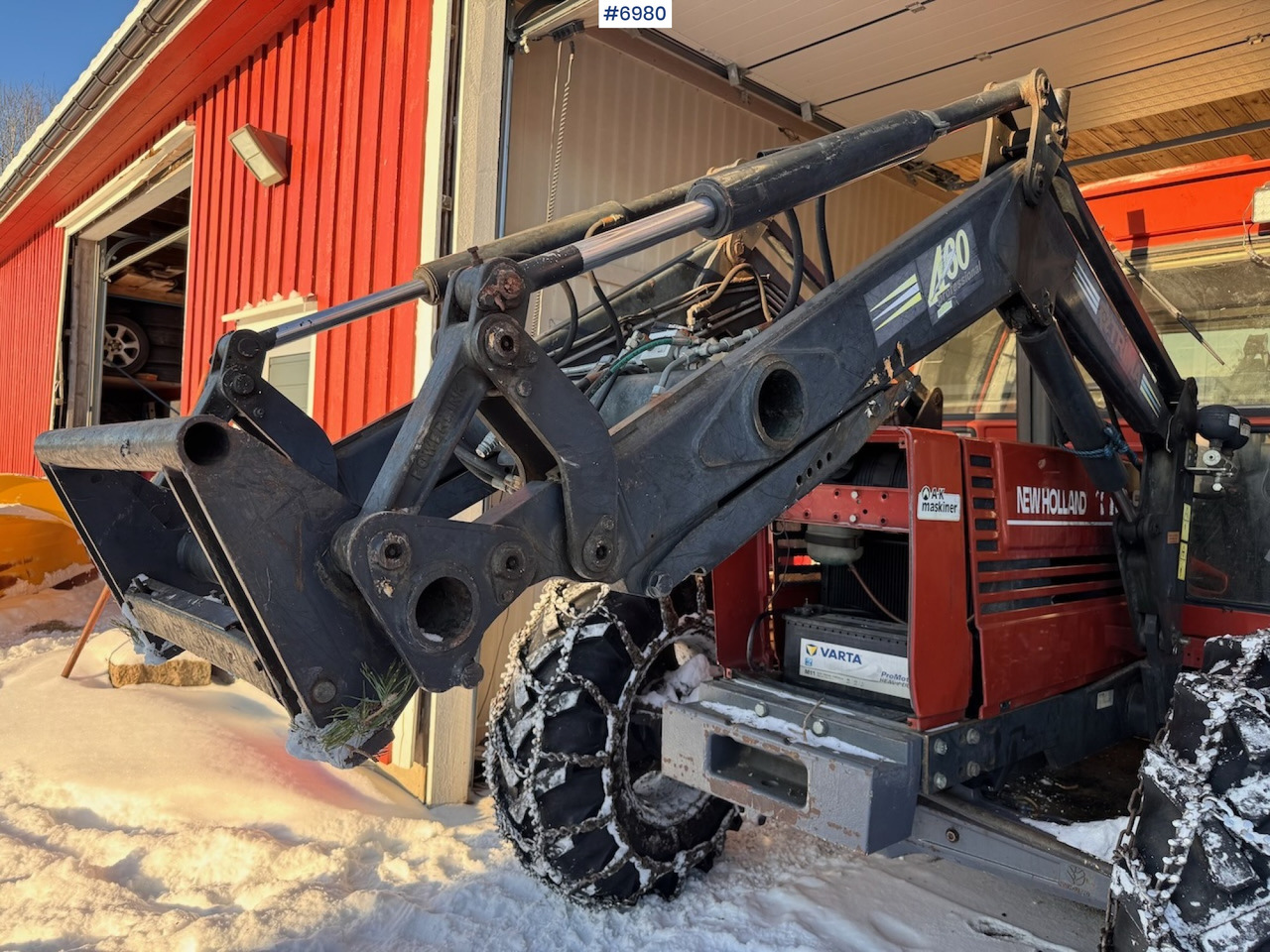 2001 Trima 460 Professional Front loader w/ brackets and HMV. - Front loader for tractor: picture 2 2001 Trima 460 Professional Front loader w/ brackets and HMV. - Front loader for tractor: picture 2