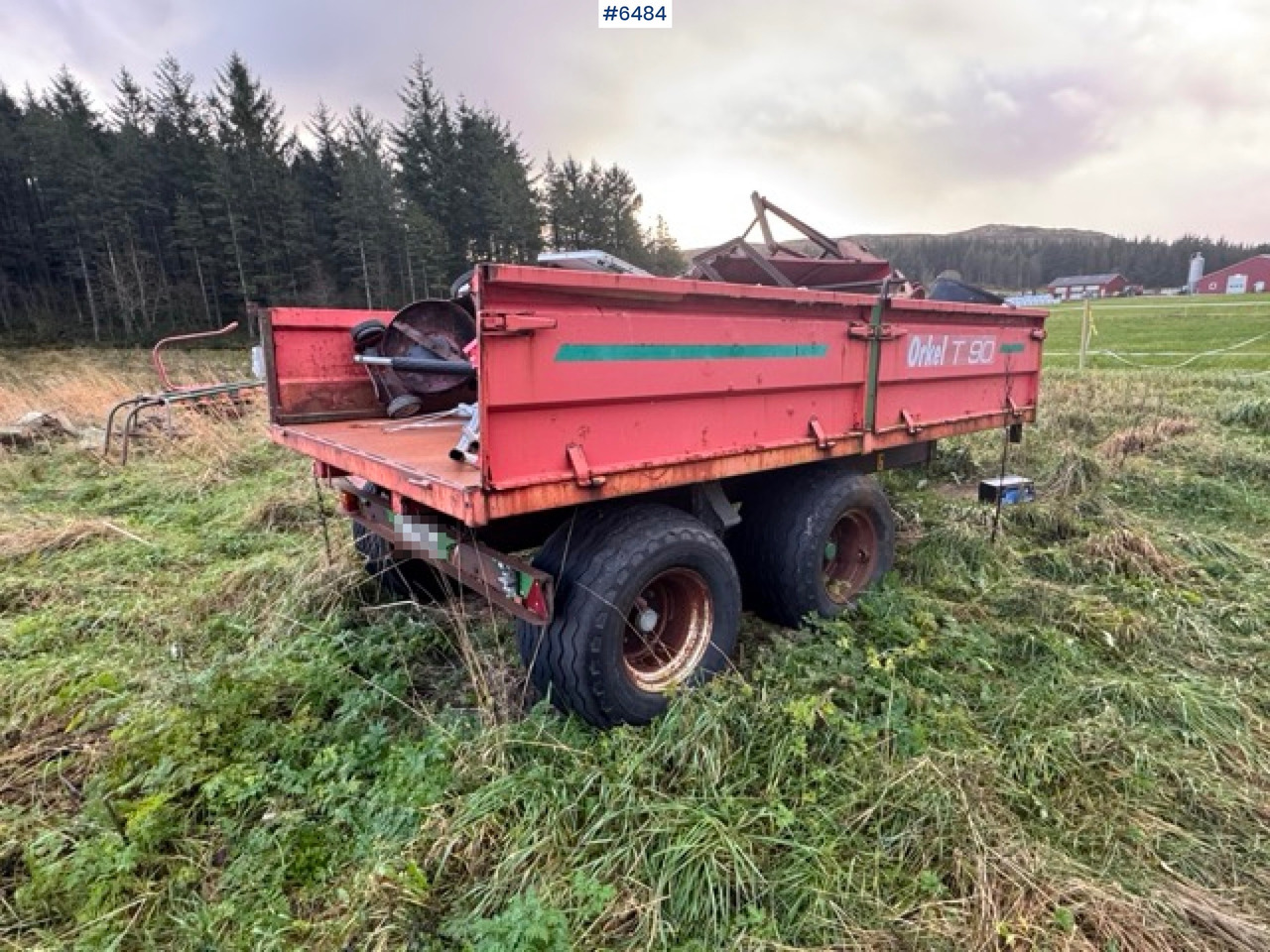 2006 Orkel T90 with high side extensions - Farm trailer: picture 5 2006 Orkel T90 with high side extensions - Farm trailer: picture 5