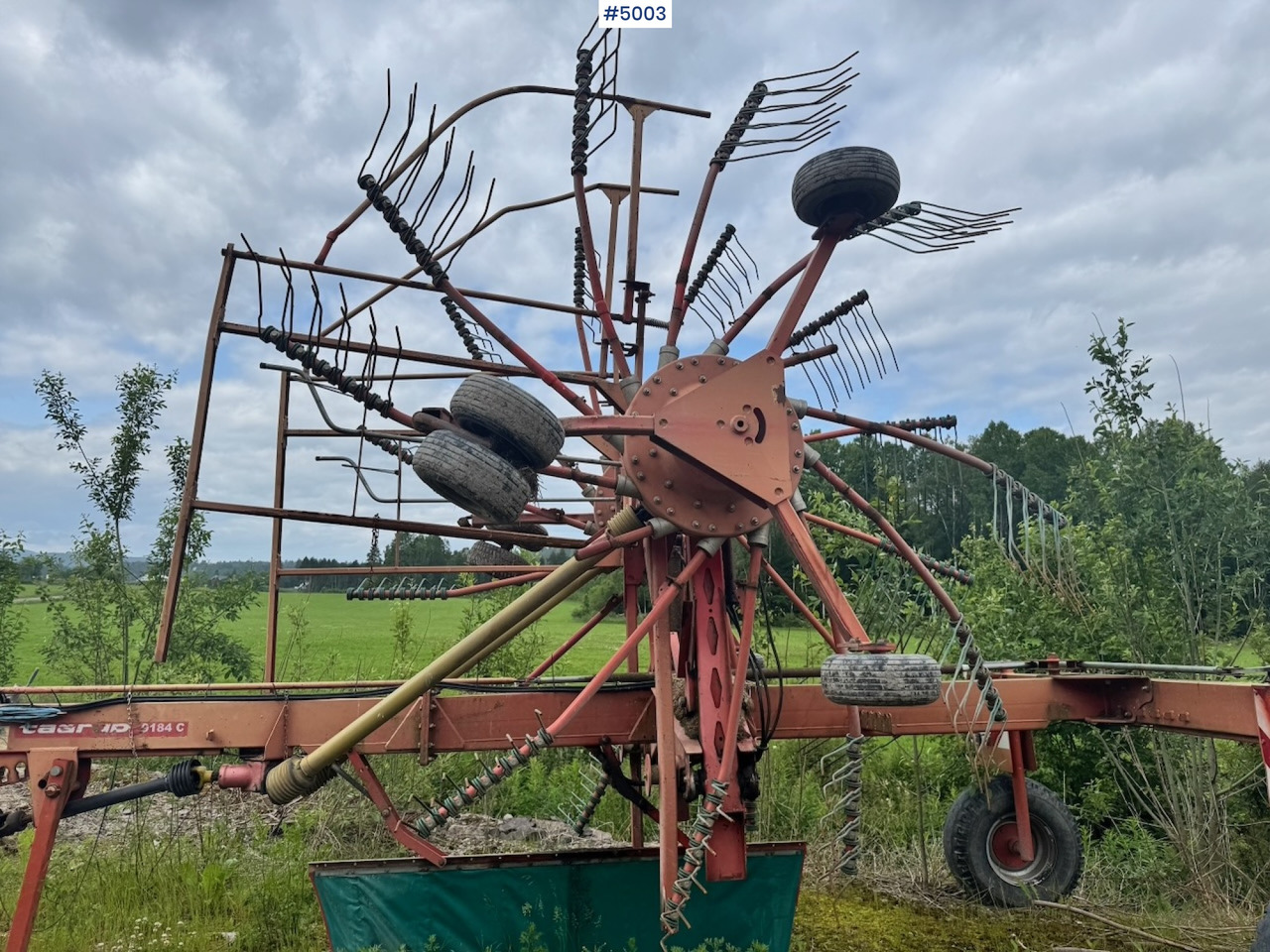 2007 Kverneland Taarup 9184C Collector harrow - Tedding equipment: picture 1 2007 Kverneland Taarup 9184C Collector harrow - Tedding equipment: picture 1