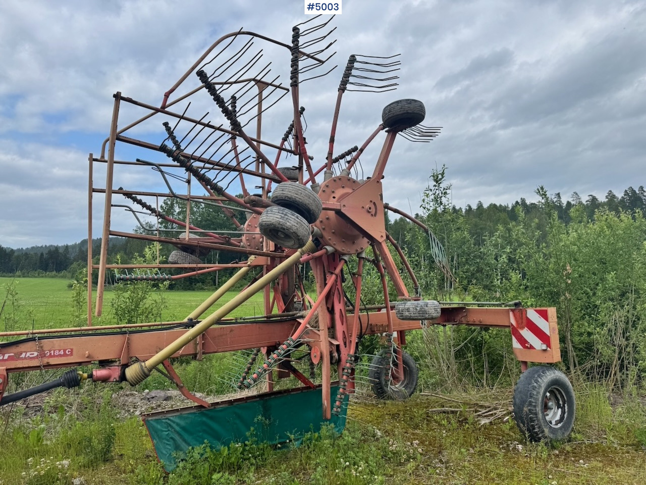 2007 Kverneland Taarup 9184C Collector harrow - Tedding equipment: picture 1 2007 Kverneland Taarup 9184C Collector harrow - Tedding equipment: picture 1