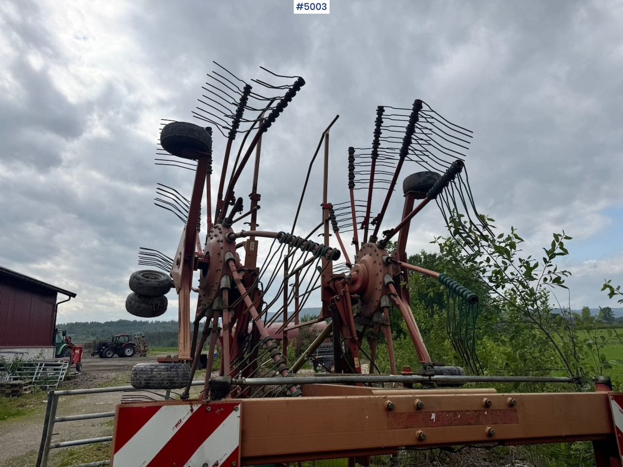 2007 Kverneland Taarup 9184C Collector harrow - Tedding equipment: picture 3 2007 Kverneland Taarup 9184C Collector harrow - Tedding equipment: picture 3