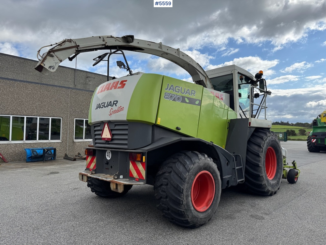 2008 Claas Jaguar 870 - Tedding equipment: picture 4 2008 Claas Jaguar 870 - Tedding equipment: picture 4