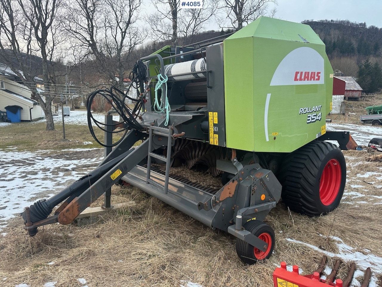 2008 Claas Rollant 354 Rotocut round baler. small repair object - Tedding equipment: picture 3 2008 Claas Rollant 354 Rotocut round baler. small repair object - Tedding equipment: picture 3