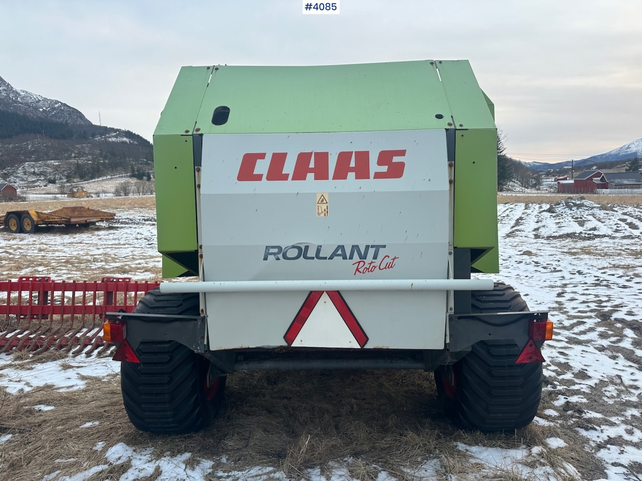 Tedding equipment 2008 Claas Rollant 354 Rotocut round baler. small repair object: picture 7