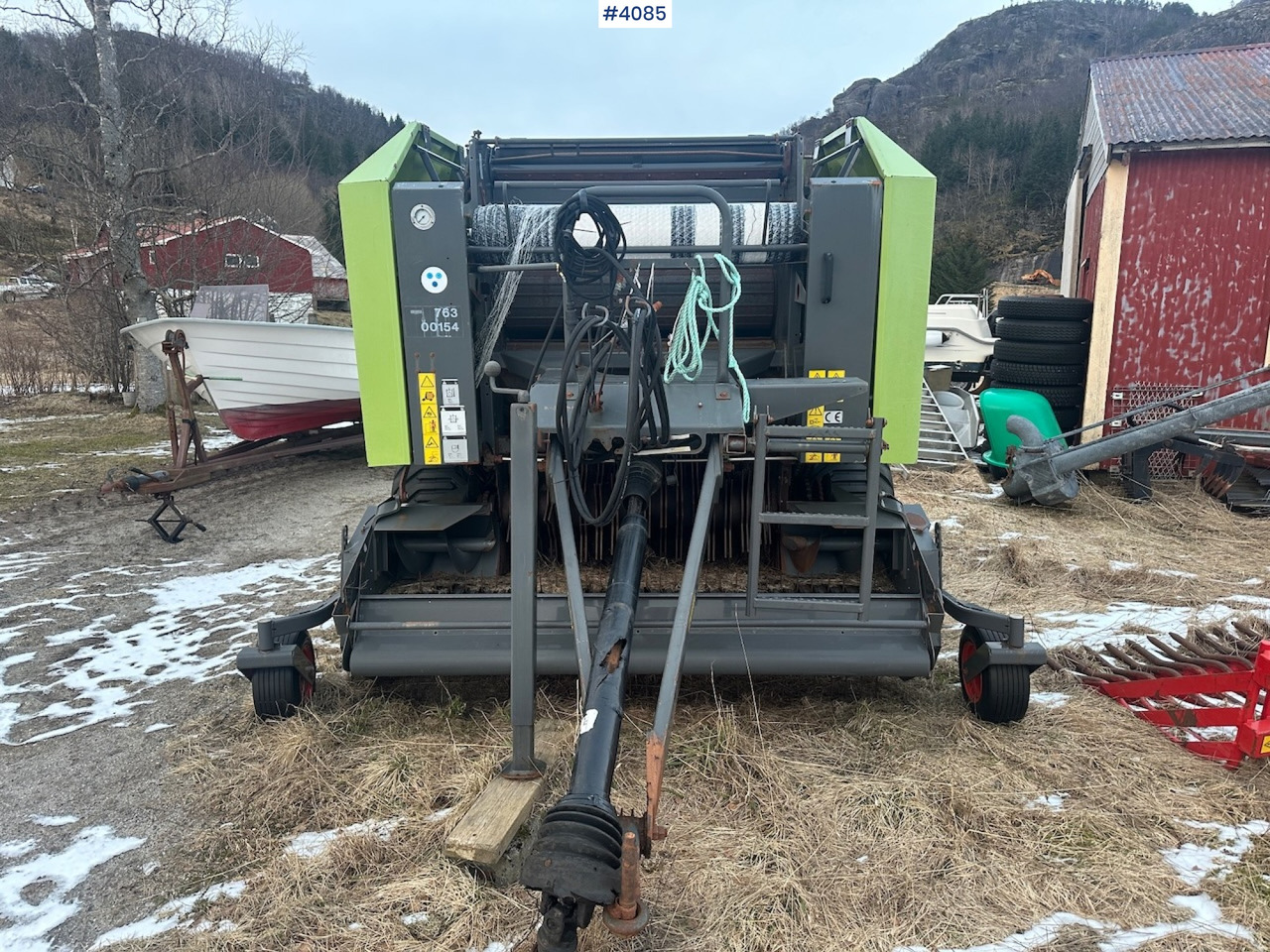 2008 Claas Rollant 354 Rotocut round baler. small repair object - Tedding equipment: picture 2 2008 Claas Rollant 354 Rotocut round baler. small repair object - Tedding equipment: picture 2