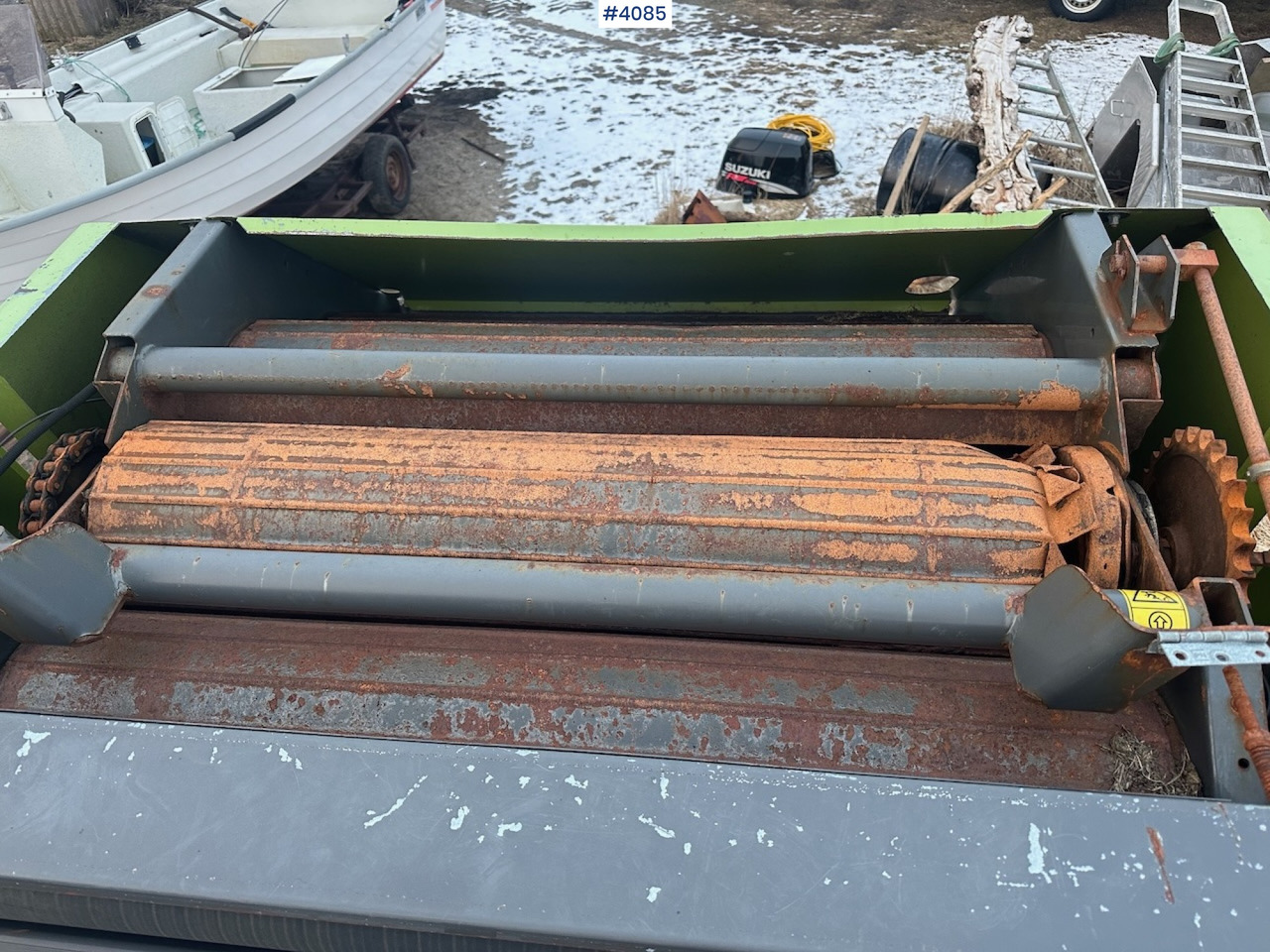 Tedding equipment 2008 Claas Rollant 354 Rotocut round baler. small repair object: picture 33