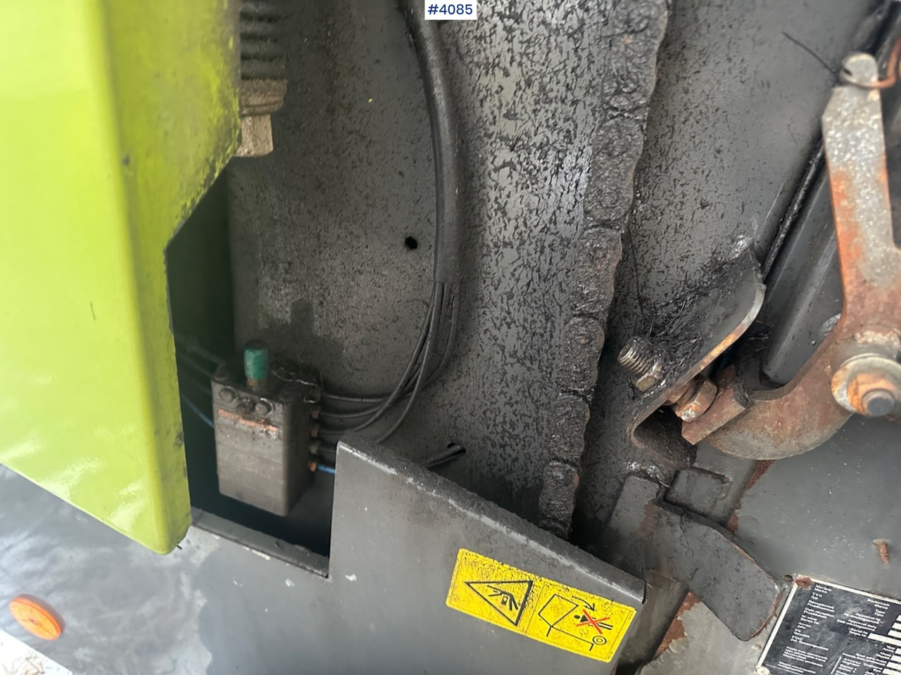 Tedding equipment 2008 Claas Rollant 354 Rotocut round baler. small repair object: picture 21