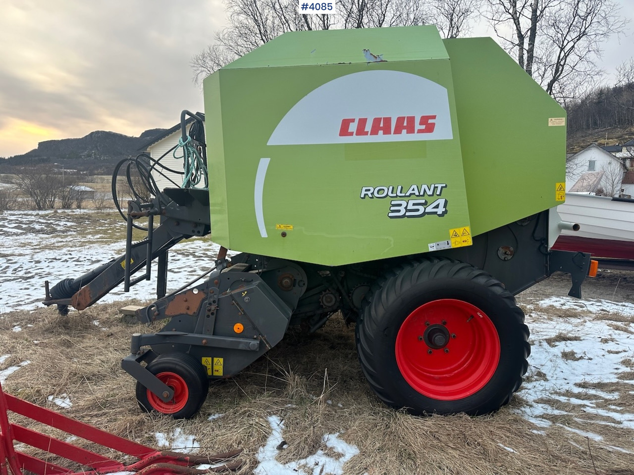 2008 Claas Rollant 354 Rotocut round baler. small repair object - Tedding equipment: picture 5 2008 Claas Rollant 354 Rotocut round baler. small repair object - Tedding equipment: picture 5
