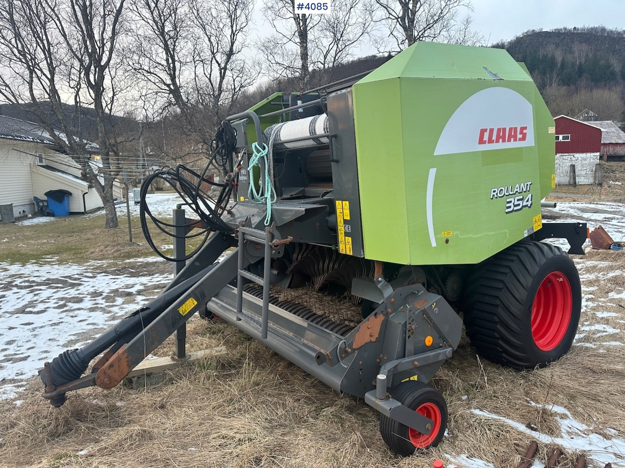 2008 Claas Rollant 354 Rotocut round baler. small repair object - Tedding equipment: picture 4 2008 Claas Rollant 354 Rotocut round baler. small repair object - Tedding equipment: picture 4