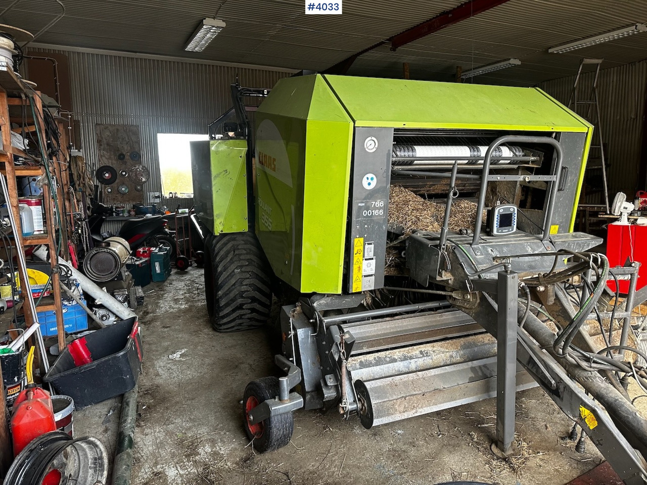2008 Claas rollant 355 uniwrap round baler press - Tedding equipment: picture 5 2008 Claas rollant 355 uniwrap round baler press - Tedding equipment: picture 5