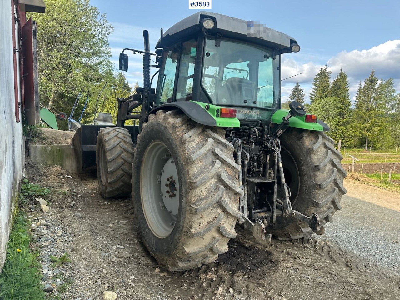 2008 Deutz-Fahr Agrofarm 100 traktor w/ Trima Front loader. See hours! - Farm tractor: picture 5 2008 Deutz-Fahr Agrofarm 100 traktor w/ Trima Front loader. See hours! - Farm tractor: picture 5