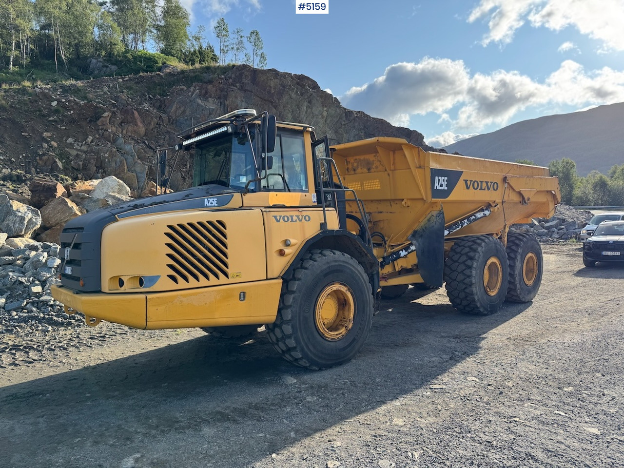 2008 Volvo A25E 6x6 - Articulated dumper: picture 2 2008 Volvo A25E 6x6 - Articulated dumper: picture 2