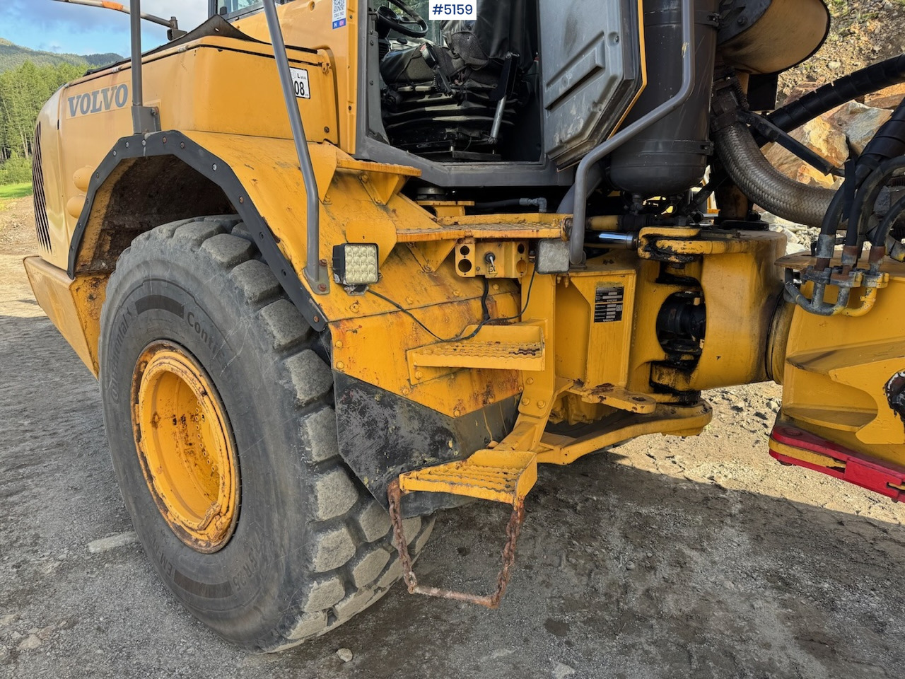 2008 Volvo A25E 6x6 - Articulated dumper: picture 5 2008 Volvo A25E 6x6 - Articulated dumper: picture 5