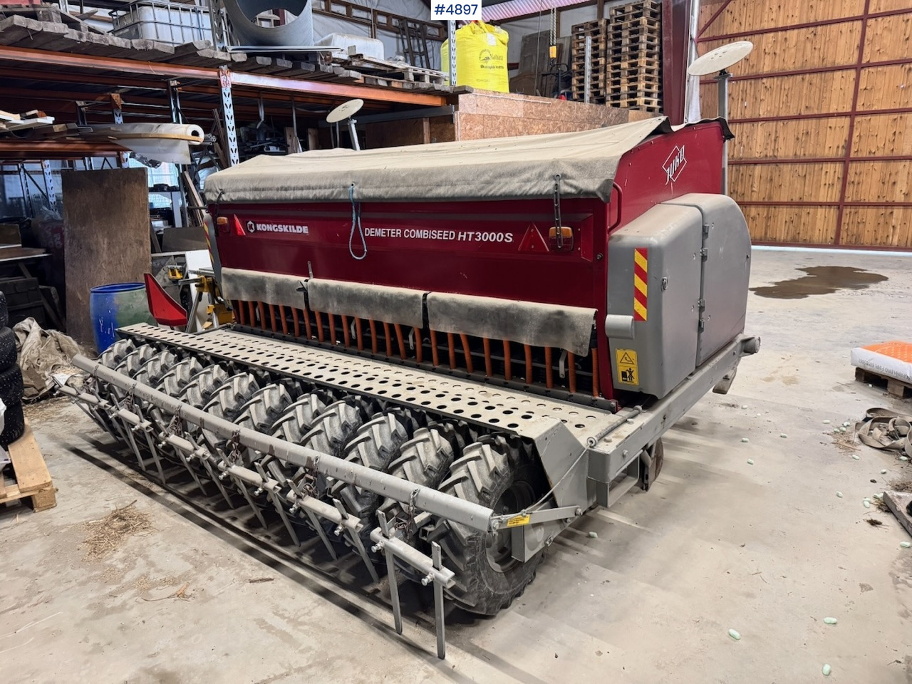 2009 Kongskilde Combiseed HT3000S Seeder. leasing 2009 Kongskilde Combiseed HT3000S Seeder.: picture 7