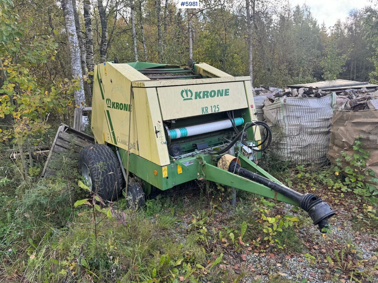 2009 Krone KR 125 - Tedding equipment: picture 1 2009 Krone KR 125 - Tedding equipment: picture 1