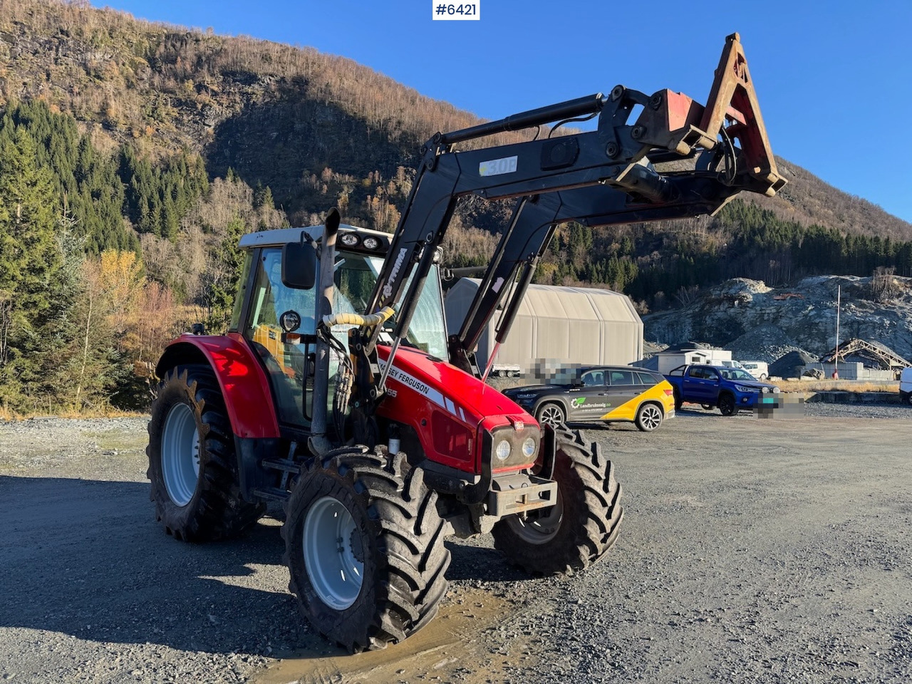 2009 Massey Ferguson 6455 Dyna-6 w/ front loader. - Farm tractor: picture 2 2009 Massey Ferguson 6455 Dyna-6 w/ front loader. - Farm tractor: picture 2