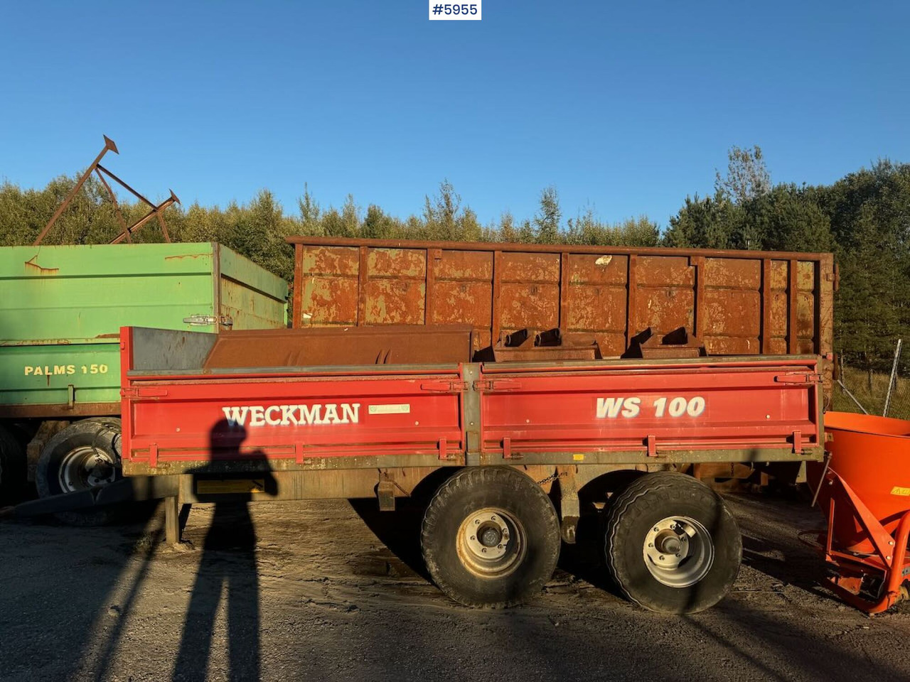 2011 Weckman WS100 - Farm trailer: picture 3 2011 Weckman WS100 - Farm trailer: picture 3